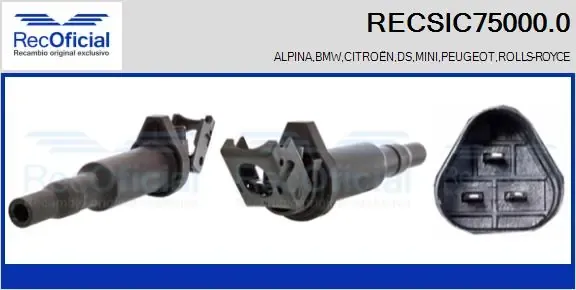 Bobina RECSIC750000 Recoficial