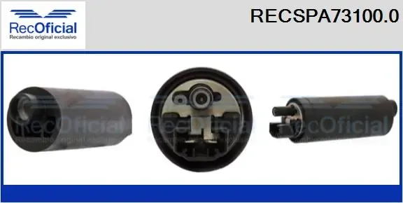 Unidad de alimentación de combustible RECSPA731000 Recoficial
