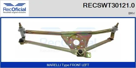 Varilla de limpiaparabrisas RECSWT301210 Recoficial