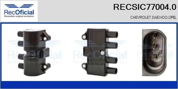 Bobina RECSIC770040 Recoficial
