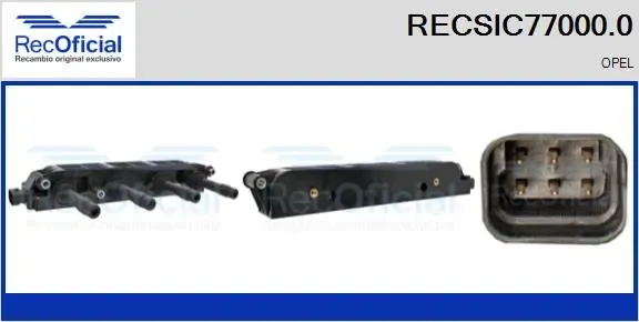 Bobina RECSIC770000 Recoficial