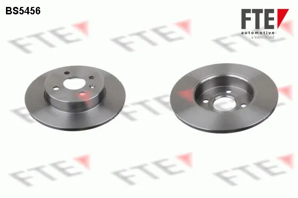 Disco de freno trasero 9072162 FTE