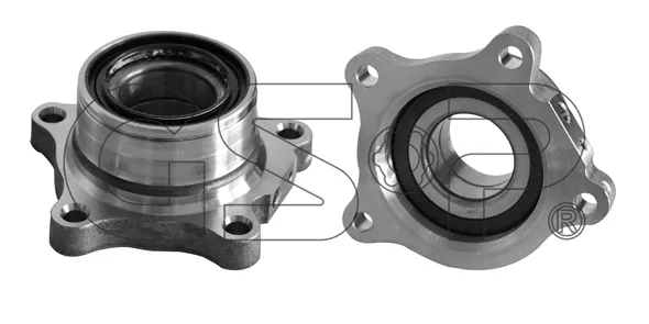 Cubo de rueda trasero izquierdo 9249004 GSP