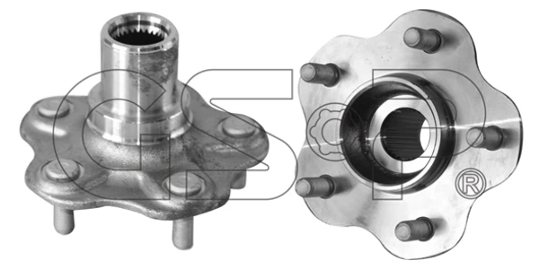 Cubo de rueda trasero Nissan X-Trail (T30)
