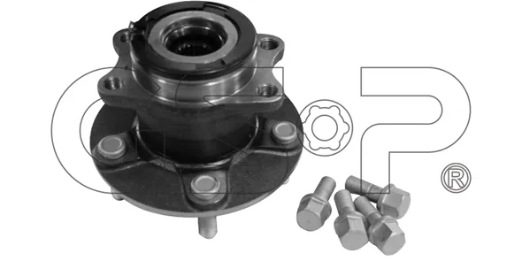 Cubo de rueda trasero 9325018K GSP