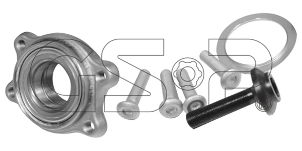Cubo de rueda delantero Audi A6 C6 (4F2)