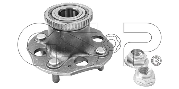 Cubo de rueda trasero 9230112K GSP