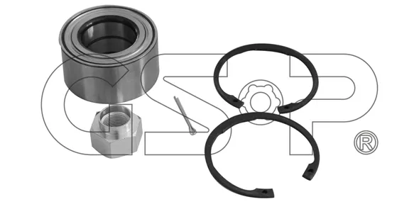 Cojinete de rueda delantero GK3785 GSP