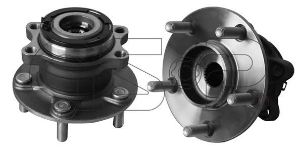 Cubo de rueda trasero 9325030 GSP