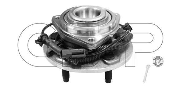 Buje de rueda delantero 9329004K GSP