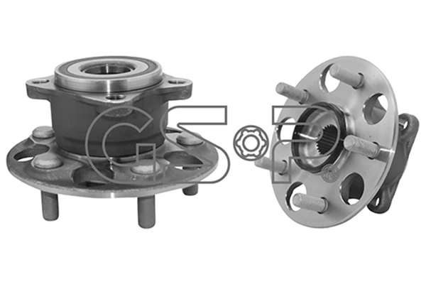 Cubo de rueda trasero 9326073 GSP