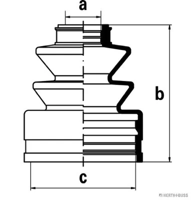 Fuelle, árbol de transmisión delantero exterior Toyota Celica 