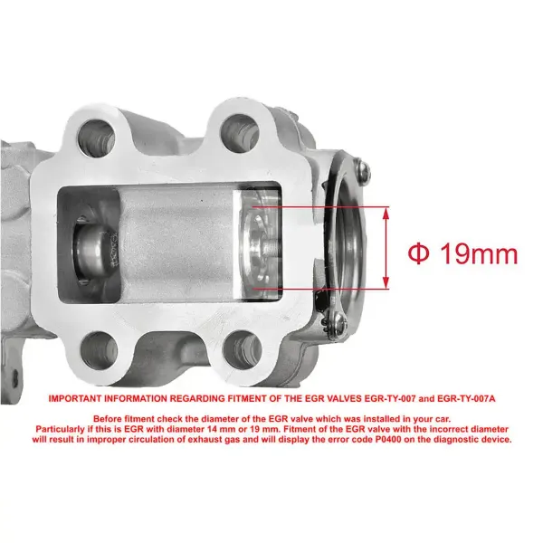 Válvula, AGR Toyota Corolla R10