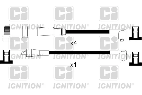 Cables de bujías XC810 QUINTON HAZELL