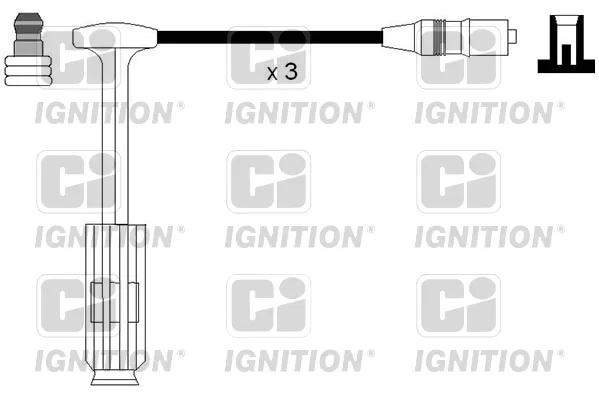 Cables de bujías XC1181 QUINTON HAZELL