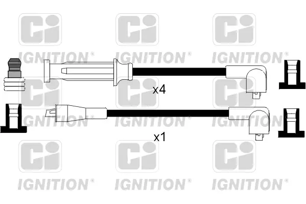 Cables de bujías Ford Maverick UDS, UNS