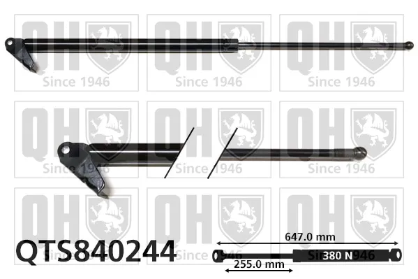 Amortiguador maletero Mitsubishi Galant VII