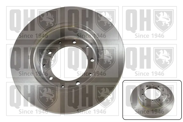 Disco de freno trasero BDC4726 QUINTON HAZELL