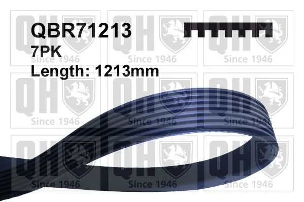 Correa de alternador QBR71213 QUINTON HAZELL