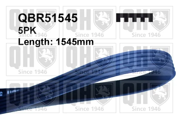 Correa de alternador QBR51545 QUINTON HAZELL