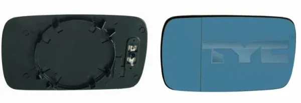 Cristal de espejo retrovisor exterior izquierdo 30300141 TYC