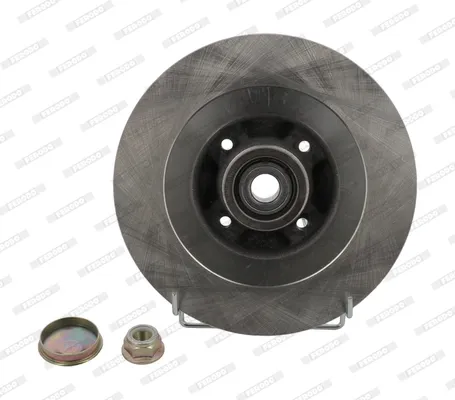 Disco de freno trasero DDF15701 Ferodo