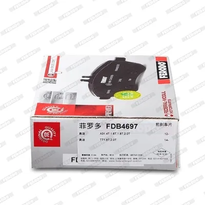 Pastillas de freno traseras FDB4697 Ferodo
