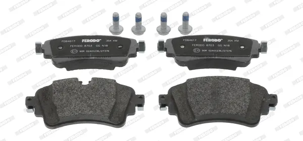 Pastillas de freno traseras FDB4617 Ferodo