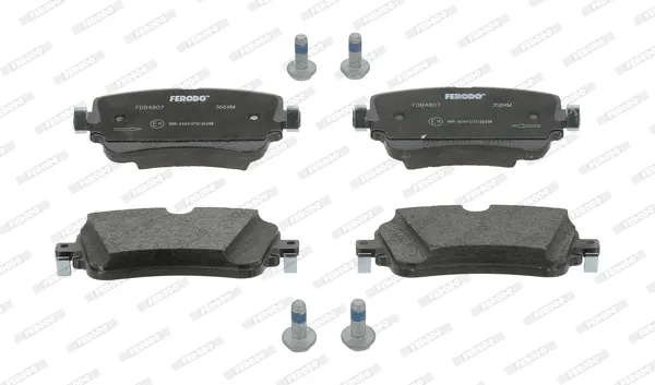 Pastillas de freno traseras FDB4807 Ferodo