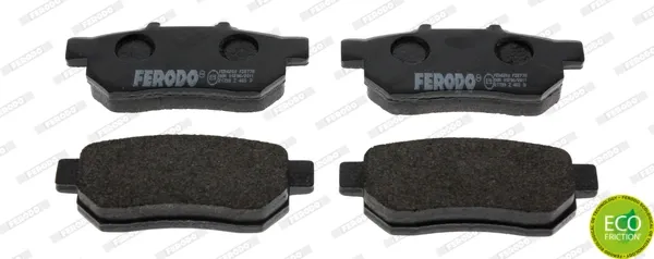 Pastillas de freno traseras FDB778 Ferodo