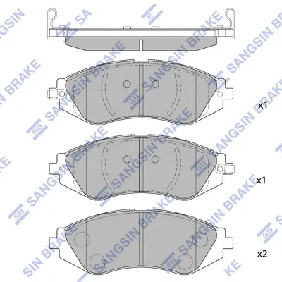 Pastillas de freno Chevrolet Lacetti J200