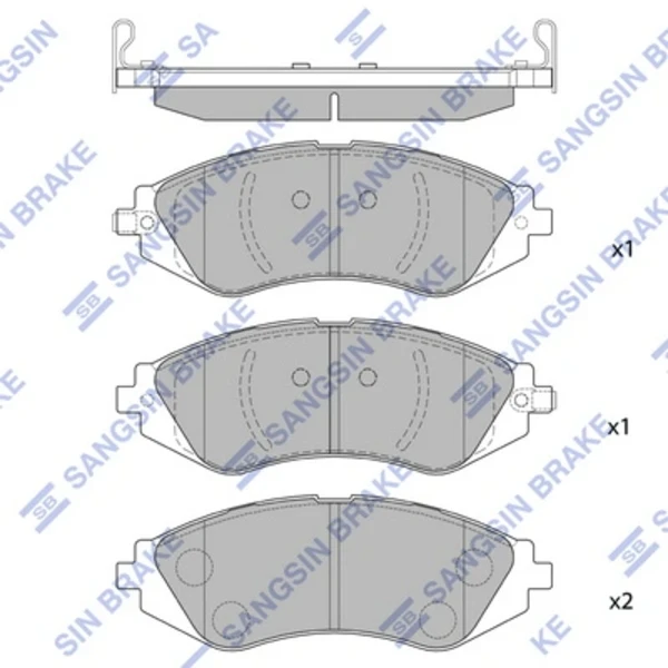 7601 BMW pastillas de freno delanteras