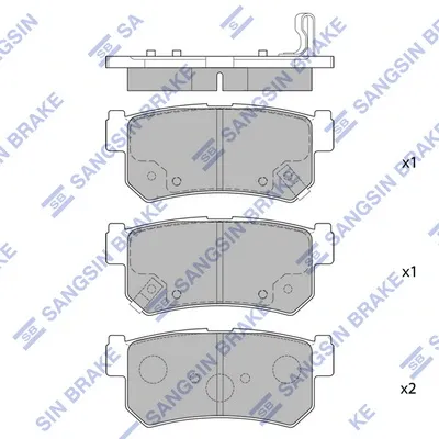 Comprar Pastillas de freno traseras SsangYong Actyon SPORTS QJ