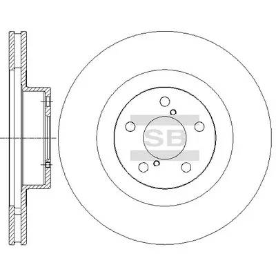 Disco de freno SD4701 Hi-q