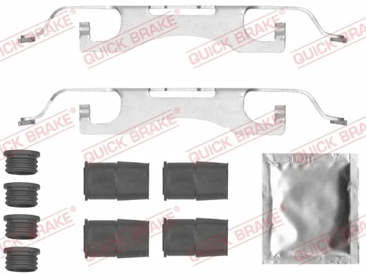 Juego de reparación de pastillas de freno 1090049 Quick Brake