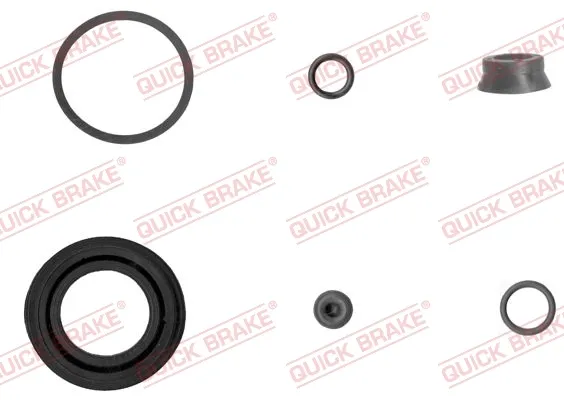 Kit de reparación de pinzas de freno trasero 1140019 Quick Brake