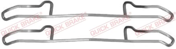 Resorte de retención de la pinza de freno 1091100 Quick Brake