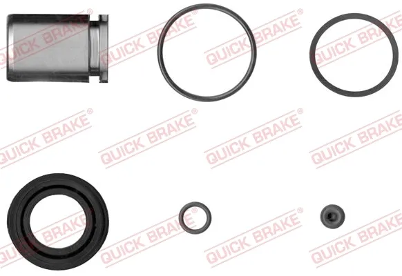 Kit de reparación de pinzas de freno trasero 1145015 Quick Brake