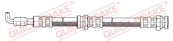 Latiguillos de freno delantero 50970 Quick Brake