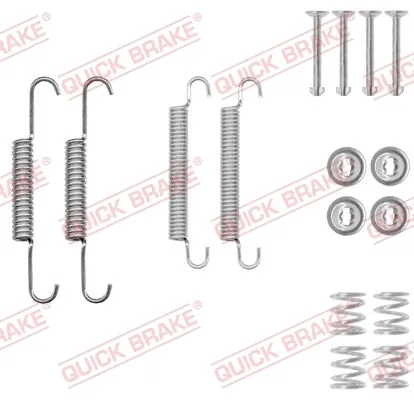 Juego de reparación de frenos traseros 1050020 Quick Brake