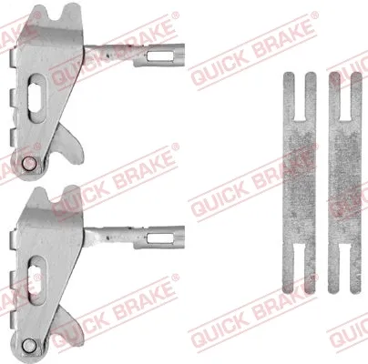 Mecanismo expansor de las zapatas del freno de estacionamiento 12053013 Quick Brake