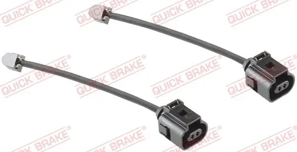 Sensor de desgaste de pastillas de freno trasero WS0310A Quick Brake