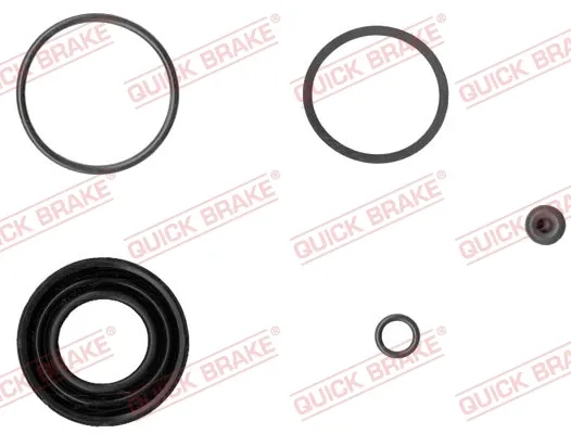 Juego de reparación, pinza de freno trasero 8V0698671 VAG
