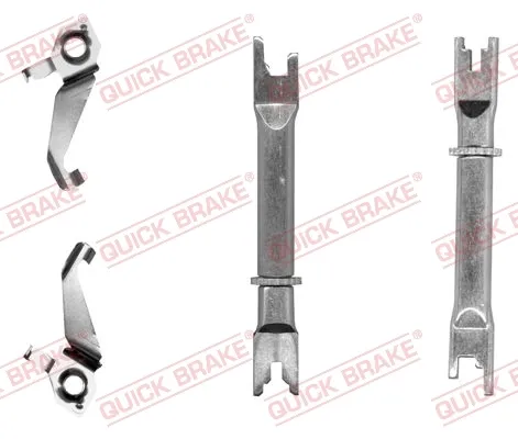 Kit de reparación del mecanismo de ajuste automático de zapatas de freno 10853010 Quick Brake