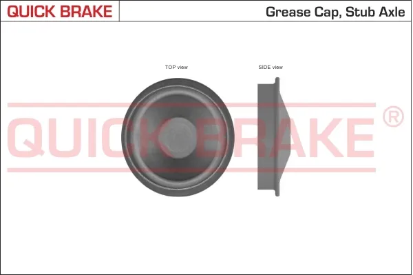 Tapa de cubo de rueda 9828 Quick Brake