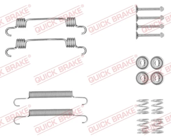 Juego de reparación, pastillas de frenos QUICK BRAKE 1050887