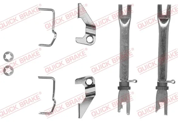 Kit de reparación del mecanismo de ajuste automático de zapatas de freno 10253004 Quick Brake