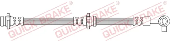 Latiguillos de freno delantero izquierdo 50745 Quick Brake