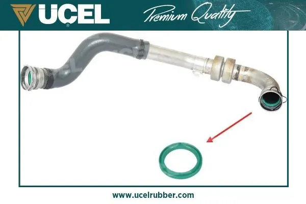Junta tórica del tubo del intercooler 15157 Uc-el