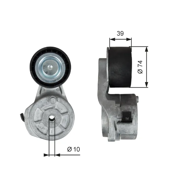 Tensor de correa de alternador 2197390 Scania